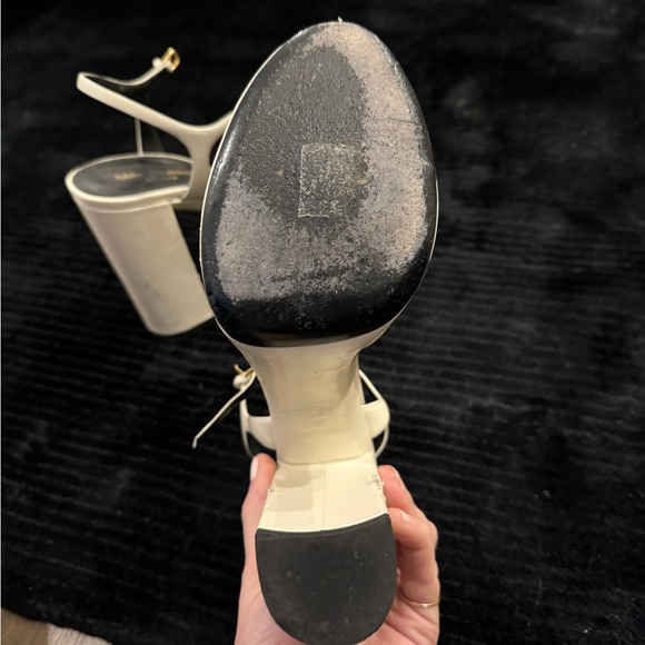 Saint Laurent Bianca Platform Sandals - size 40 - Picture 6 of 7